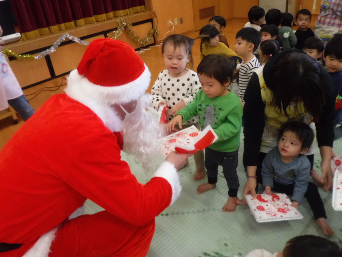 サンタクロースからのクリスマスプレゼント